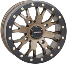 System 3 SB-4 Beadlock 15x7 ATV/UTV Wheel - Bronze (4/156) 6+1 [15S3-3256]