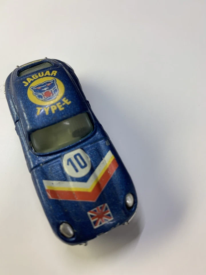 Jaguar 4.2 tipo E. #1010 1/64 vintage Yatming 1:64 suelto difícil de encontrar Foto 4 de 4