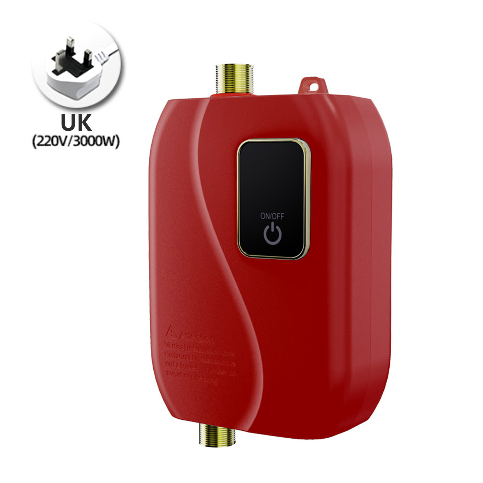 Electric Water Heater 3000W Mini Tankless Instant Hot Water Heater for  Kitchen | eBay