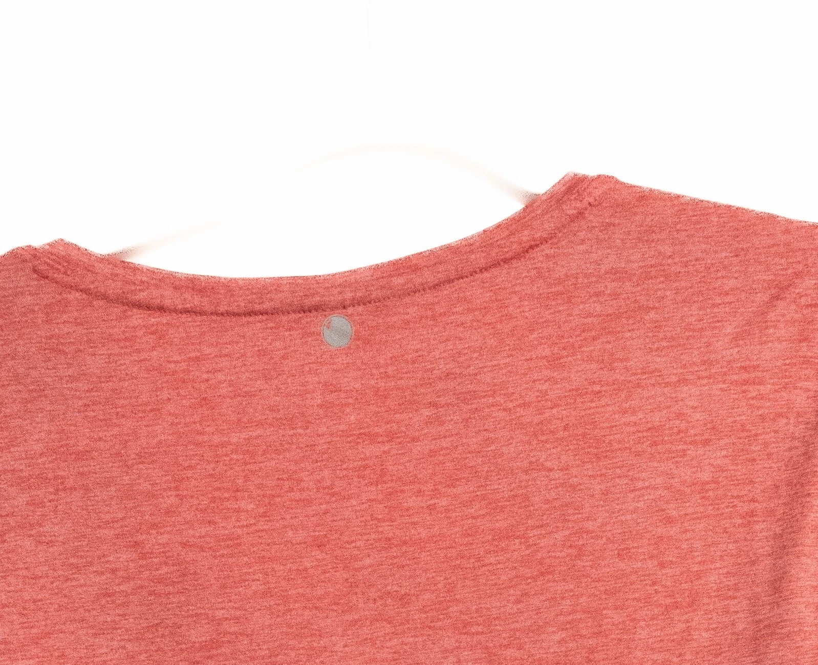 yogalicious solid short cap sleeve v-neck pullover knit shirt