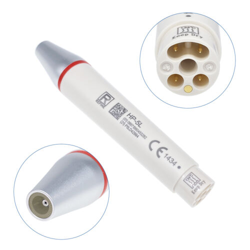Escalador ultrasónico dental pieza de mano HW-5L HP-5L luz LED ajuste EMS pájaro carpintero - Imagen 23 de 50