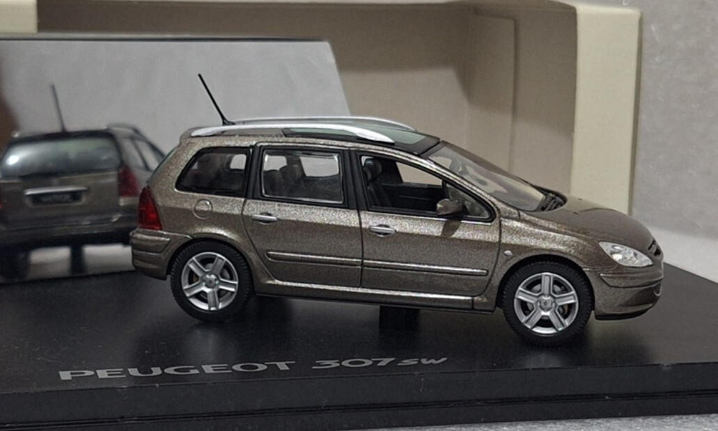 Peugeot 307 SW Restyling 2005 Grey 1:43 Norev EXTREMELY RARE!! | eBay