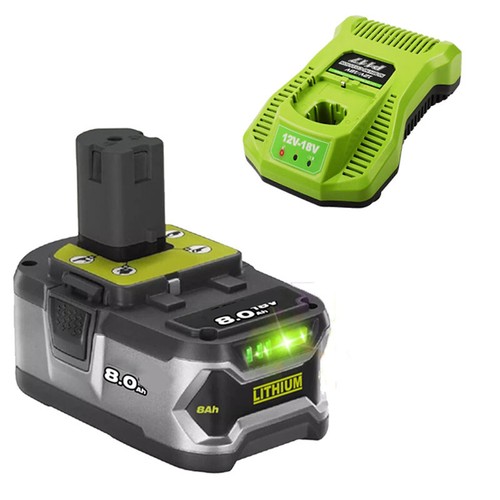8~12AH 18V Battery For Ryobi One+ Plus P108 Li-ion RB18L50 RB18L40 P104 /Charger - Picture 25 of 56