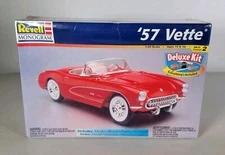 1:24 Scale: Revell-Monogram  '57 Vette kit # 85-6669, (1998, Made in U.S.A #A