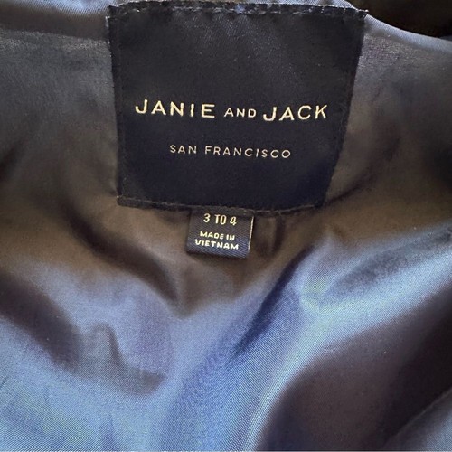 Janie and Jack Puffer Vest Size 3-4 - Picture 4 of 5