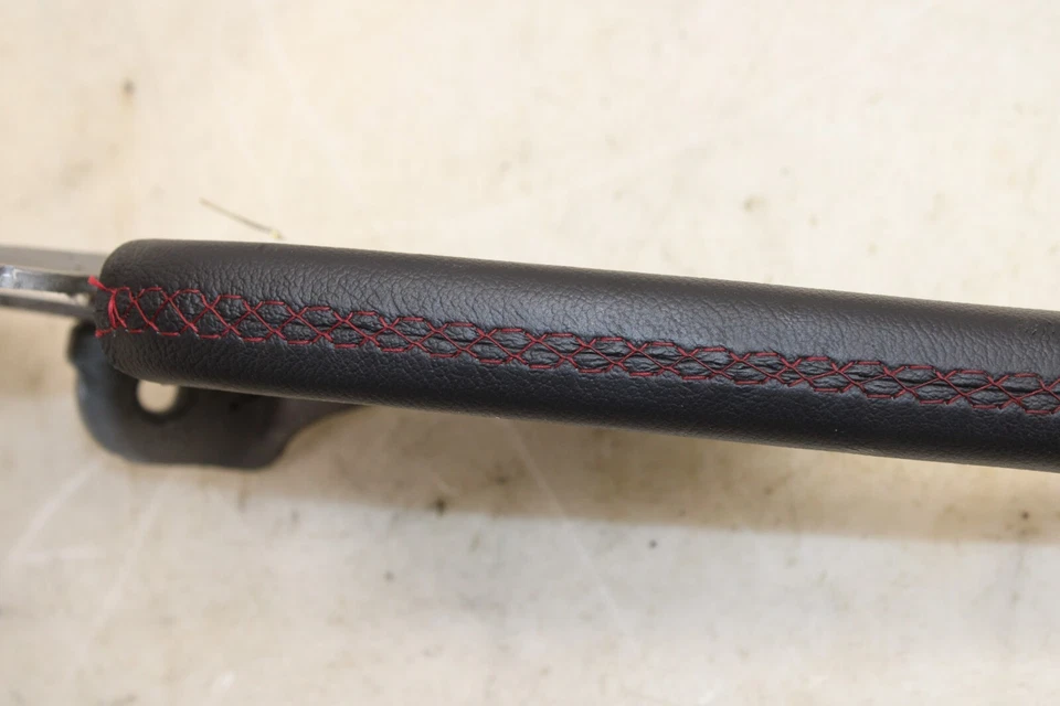 2019-2022 Acura ILX A-Spec Parking Brake Lever W/ Red Stitching OEM IY109 - Image 3 of 4