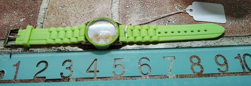 Disney Tinker Bell Watch- Green Jelly Band- TNK 544- Works- New Battery - Picture 4 of 4