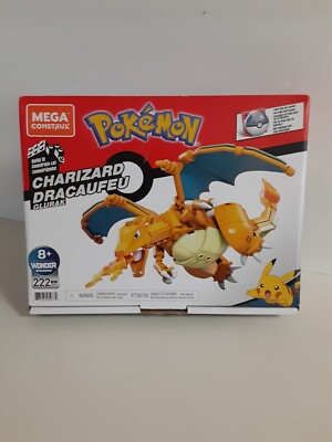 CHARIZARD Mega Construx Pokemon New Open Box Nintendo Construction Blocks