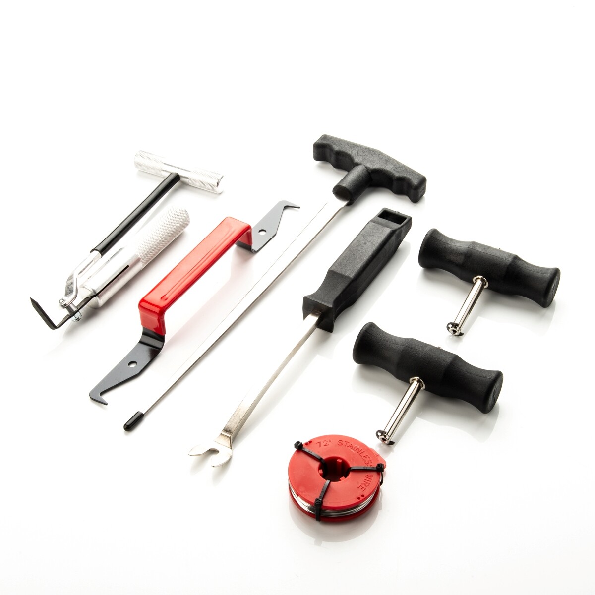 Jeu De 7 Outils Pour Démonter Vitres Automobiles Et Pare-brise - Kit Complet Professionnel