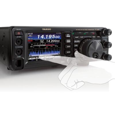 YAESu  FT-991A(100W機) FT-991A 100W HF/50/144/430MHz Transceiver Radio Excellent