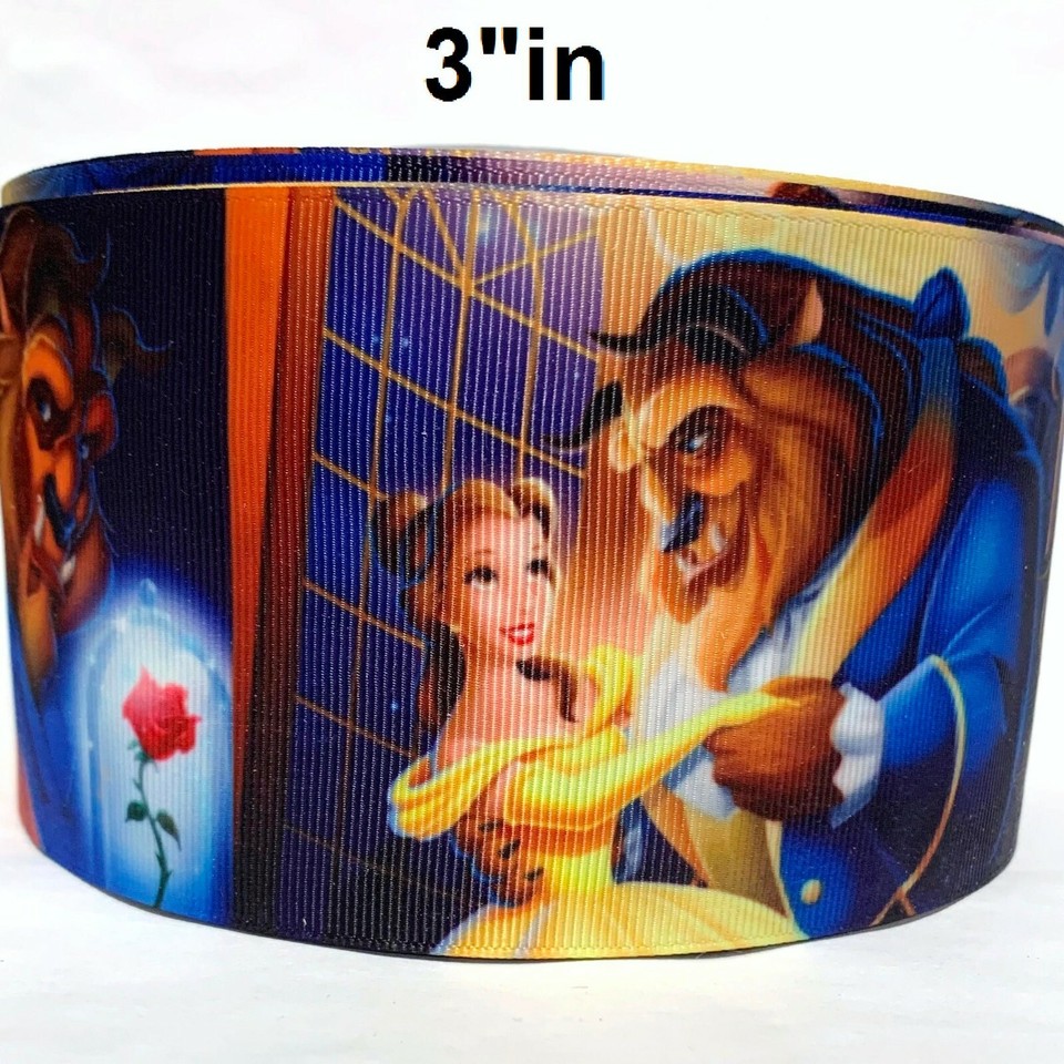 Beast Ribbon GROSGRAIN RIBBON 5/8