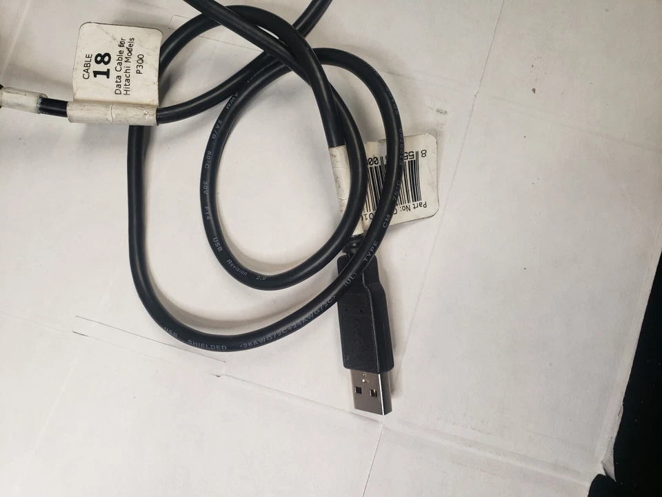 Cargador de sincronización de cable de datos USB para CELULARES HITACHI MODELOS P300 Foto 4 de 4