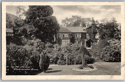 UK Rydal Mount Poet William Wordsworth Home Ambleside Unposted Postcard