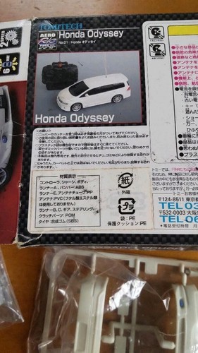 JDM Legend Car HONDA Odyssey AERO R/C Remote Control Car Kit Scale 1:24 New - Picture 6 of 8