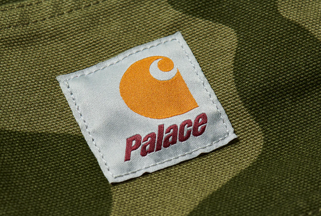 Palace Carhartt WIP Michigan Coat Dollar Green Camo Medium Palace Carhartt WIP Michigan Coat Dollar Green Camo Medium