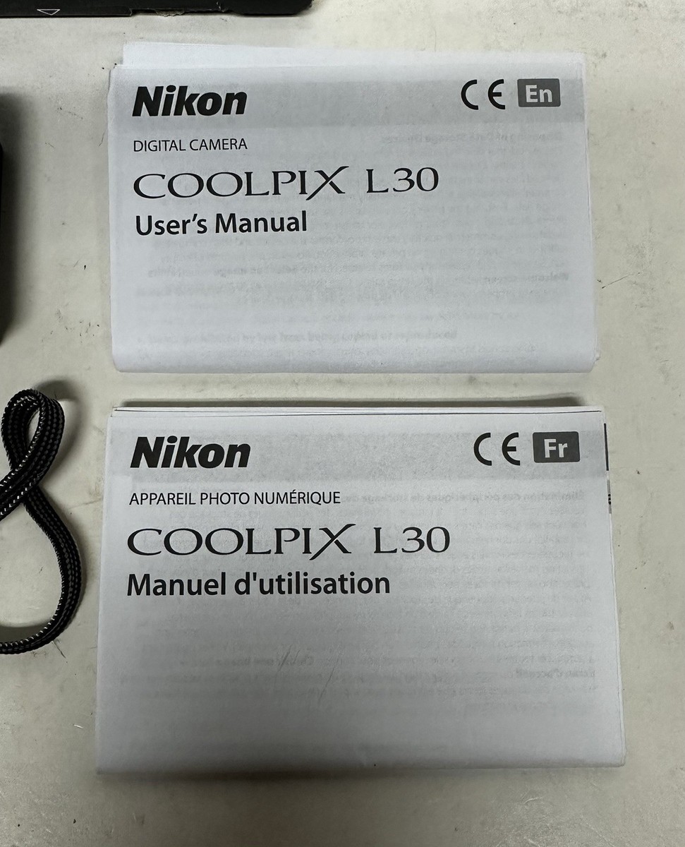 Nikon COOLPIX L30 20.1MP Digital Camera - Red for sale