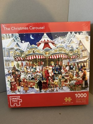 Das Weihnachtskarussell 1000 Teile Puzzle Neu Versiegelt und Ungeöffnet. Geschenk 