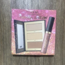 1 Tarte Glow  to Go Highlight & Contour Palette & Lip paint
