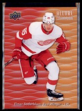 2023-24 Allure Color Flow Red-Orange Elmer Soderblom Red Wings CF-17