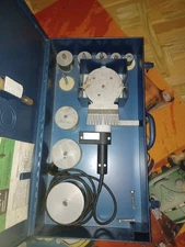 Muffen Kunststoff Schweißgerät Stumpfschweißgerät Handschweißgerät +GF+ Rix