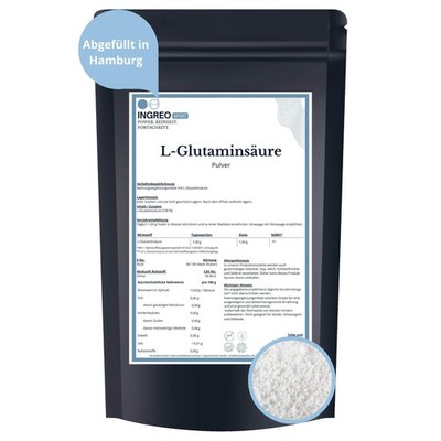 L-Glutaminsäure Pulver (40 100 Mesh) | L-Glutamic Acid | 100 g bis 25 kg