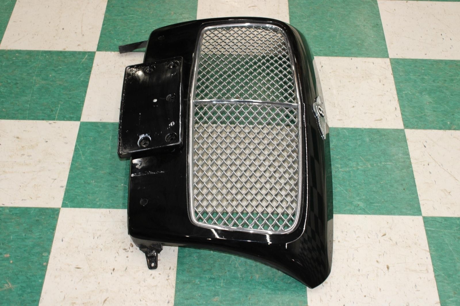 14-18 Flying Spur *SCUFFS* Black Front Upper Grill Grille Panel OEM Factory WTY
