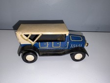 VINTAGE TIN LITHO FRICTION TOURING CAR JAPANESE 4.5" LONG FREE SHIPPING