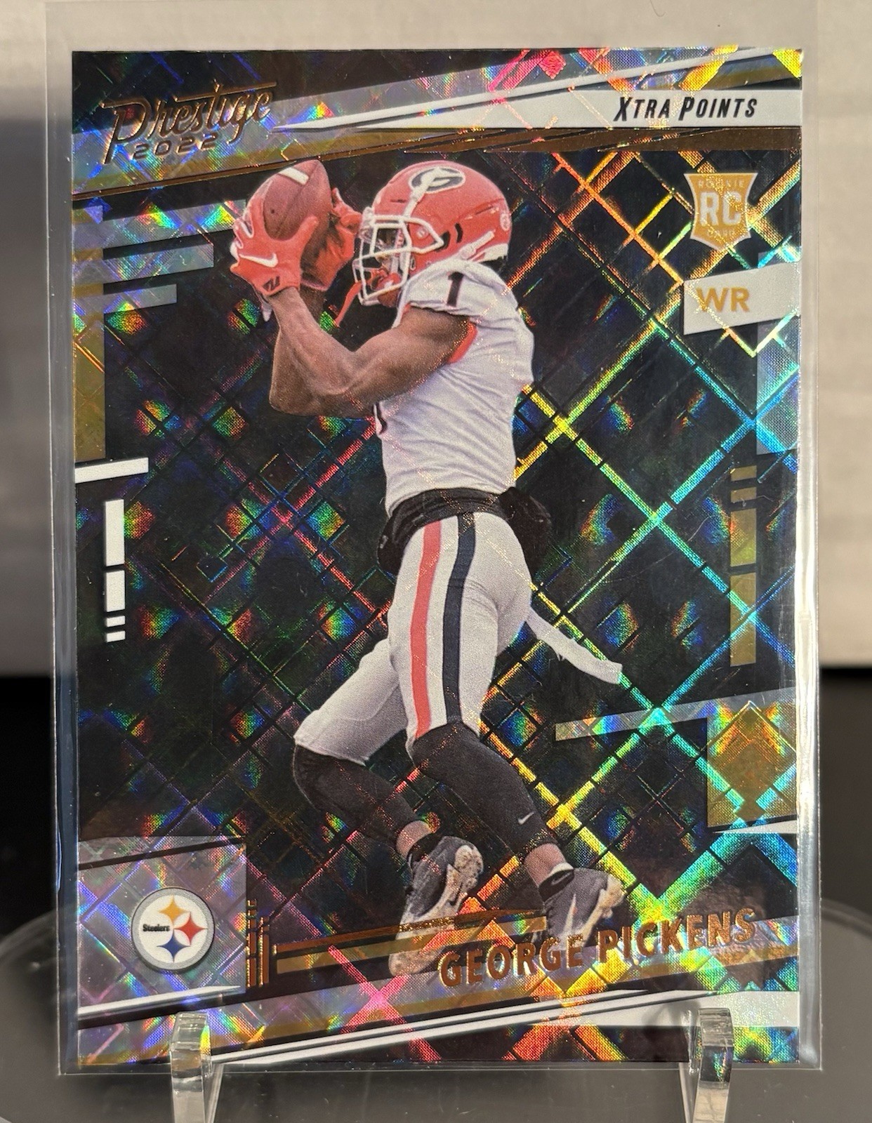 2022 Panini Prestige - Rookies George Pickens #323 Xtra Points Diamond (RC)