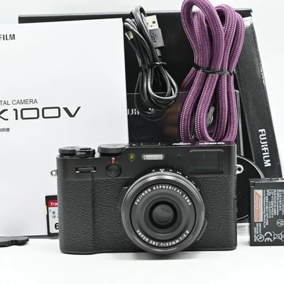 Appareil photo numérique Fujifilm Fuji X100V noir [Top Mint] - Photo 1/4