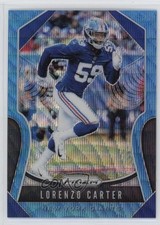 2019 Panini Prizm Blue Wave Prizm 69/199 Lorenzo Carter #48 4g8