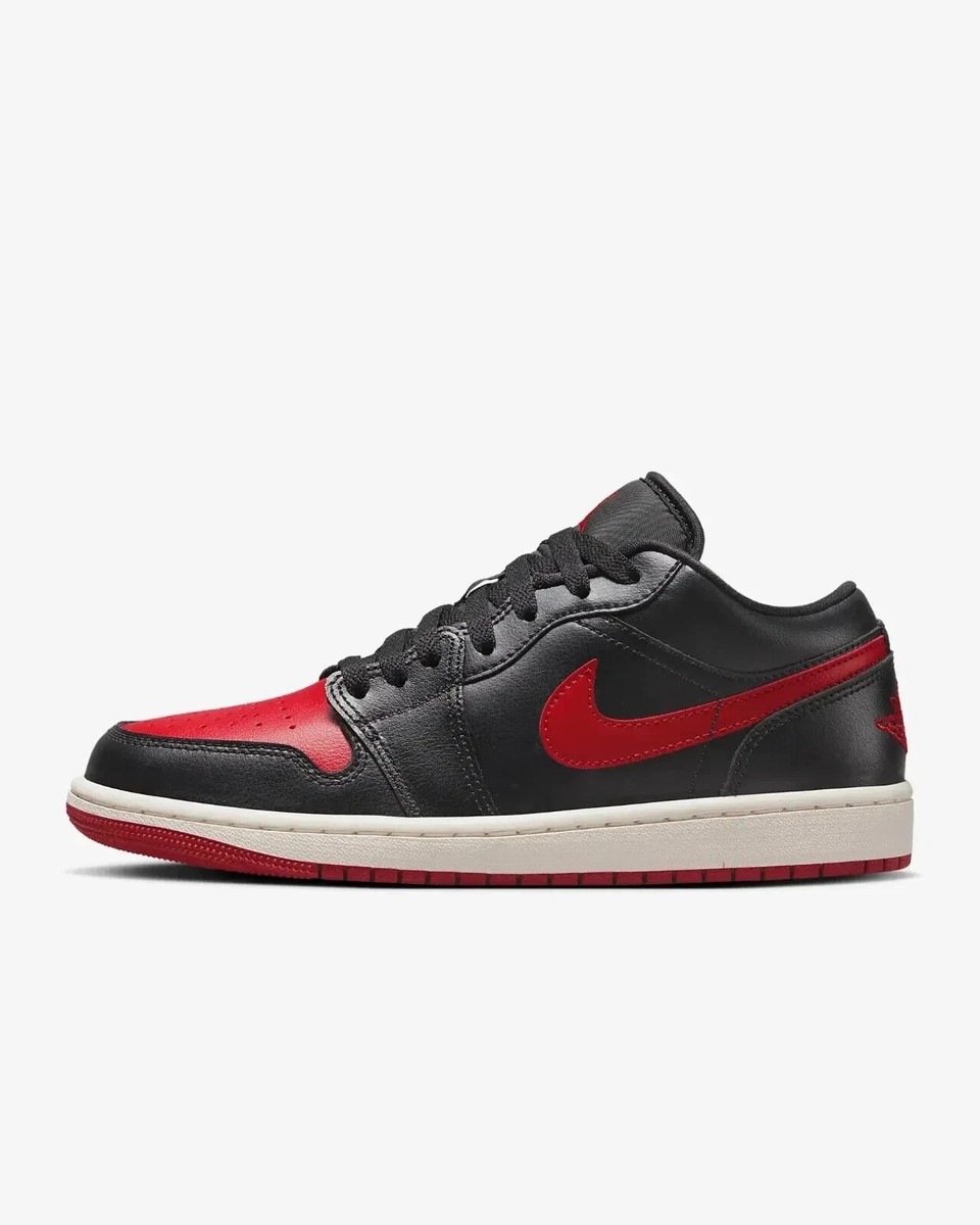 Size 9 - Air Jordan 1 Low Bred Sail W for sale online | eBay