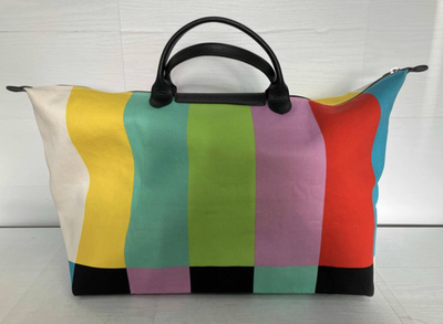 Longchamp x Jeremy Scott Collaboration Multicokor Tote Handbag