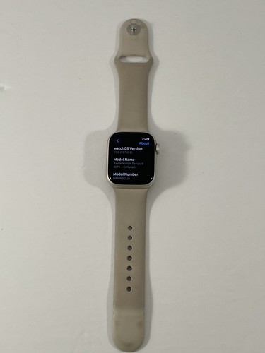 Authentique Apple Watch Series 9 41 mm boîtier Al bracelet OEM MRHN3CL/A GPS et cellulaire - Photo 3 sur 18