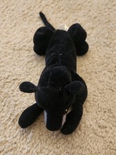 8" Tall Disney Store Bean Bag Plush Jungle Book Bagheera