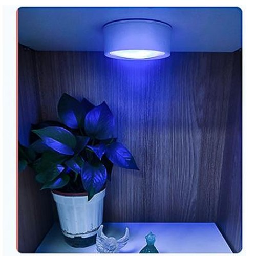(White) Versatile LED Puck Light With Remote Control Timer Function Battery - Picture 2 of 12