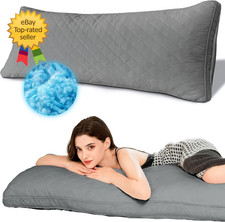 Memory Foam Body Pillow Full Large Body Pillows for Adults  Firm