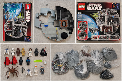 LEGO Star Wars 10188 Todesstern Death Star viele Teile Figuren OVP Anleitung