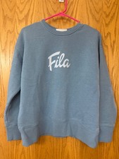 Blue Fila medium women s crewneck