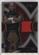 2023 Panini Select WWE Selective Swatches Omos #SW-OMS 0h28