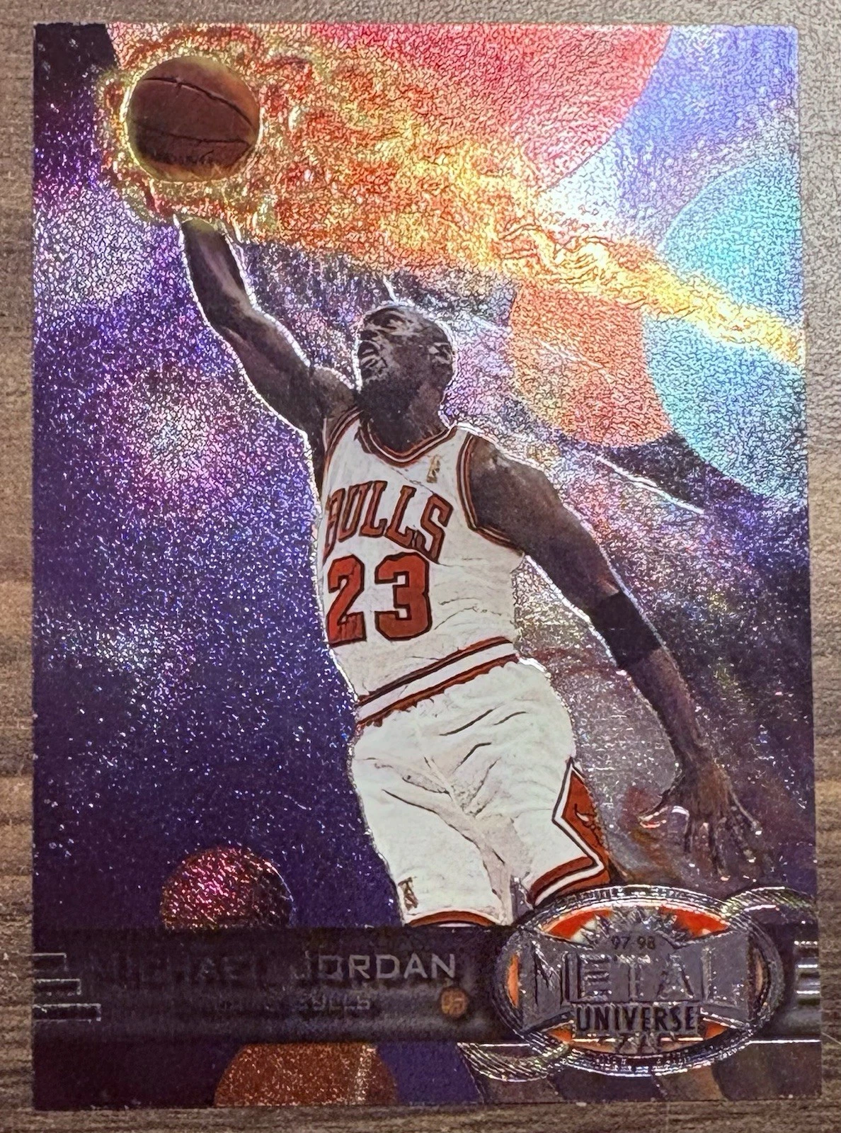 Michael Jordan 1997 Metal Universe #23 Base Price Guide