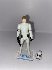 Star Wars Vintage Luke Skywalker Stormtrooper Figure POTF Kenner 1984 Complete