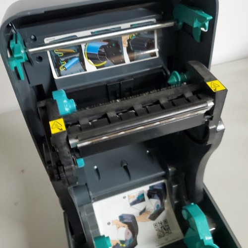 Zebra GX420t Direct Thermal Label Printer GX42-102411-000 - TESTED - NO AC adapt - 第 7/10 張圖片