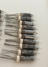 10 tubes Nixie in-16 in16 — Lot de 10 pièces, neufs, NOS, testés. Same batch