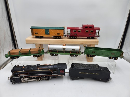 American Flyer 1680 mit 1623 Tender & Autos, Boxen, 1938 | Zustand: Used