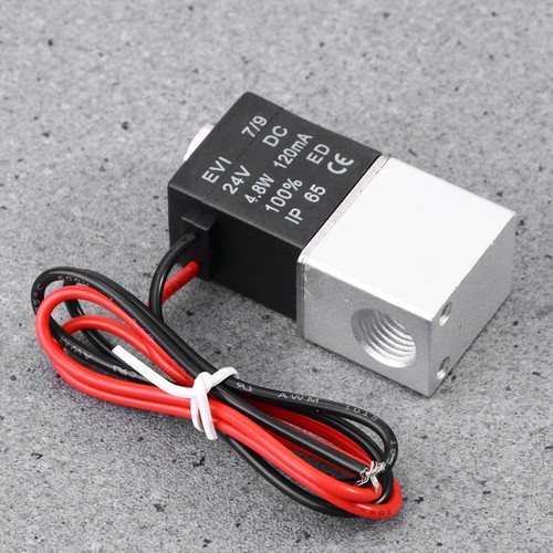 2-way 2-position Acting Normally Closed Solenoid 1/8 Inch BSP 2V025-06 DC 24V - Picture 3 of 12