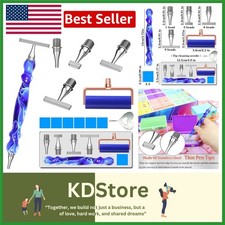 13-Piece Diamond Art Pen Set with Stainless Steel Tips for Beginners  Experts