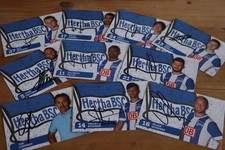 10 Autogrammkarten Hertha BSC Berlin Bundesliga 2014/15 14/15 original signiert