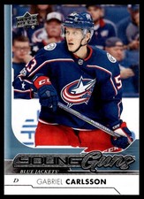 2017-18 Upper Deck Young Guns Gabriel Carlsson Columbus Blue Jackets #215