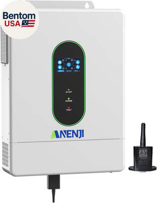12000W Hybrid Solar Inverter 48V,120/240V Split-Phase,Dual MPPT Max. 220A Batter