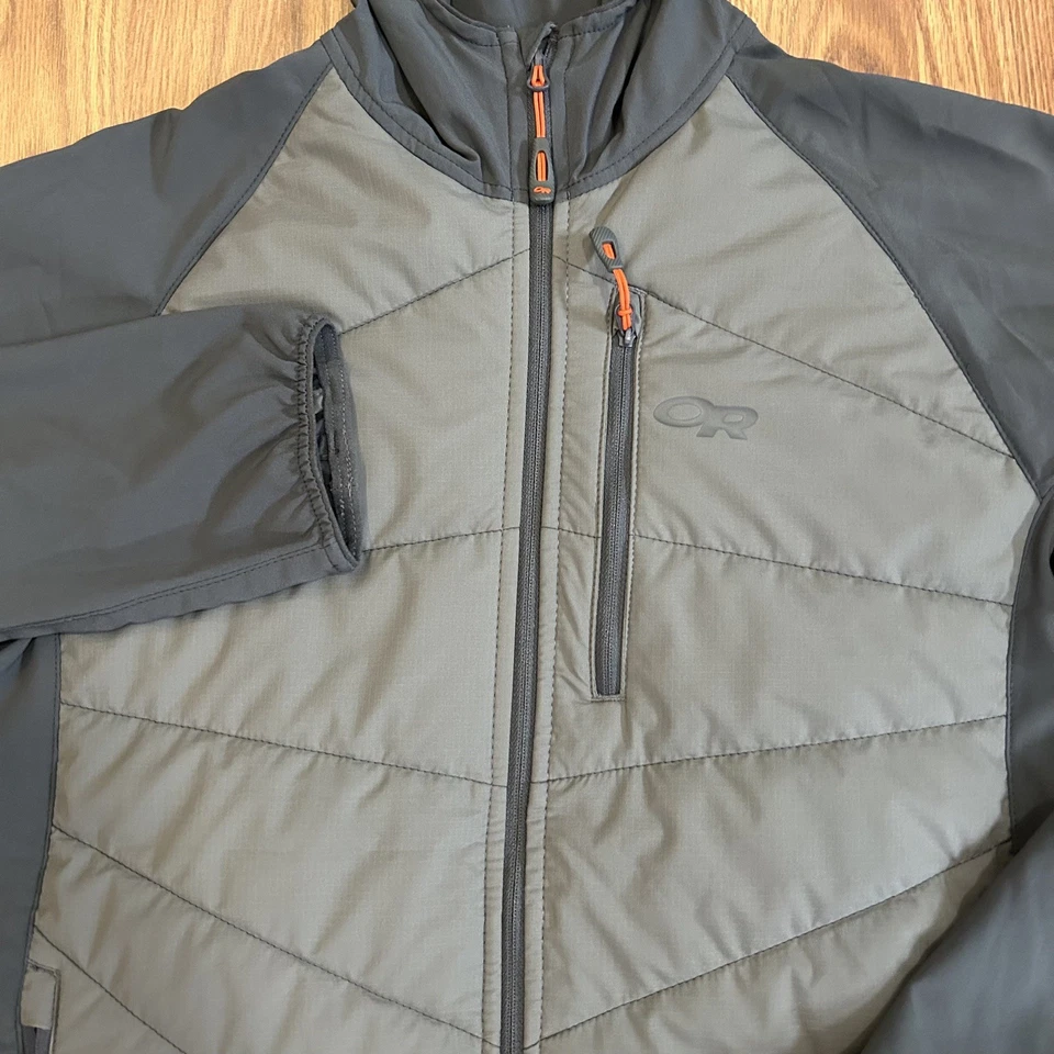 Outdoor Research Refuge Hybrid Hoody Jacket Mens S Hoodie Puffer Outdoor Coat - Image 3 of 4